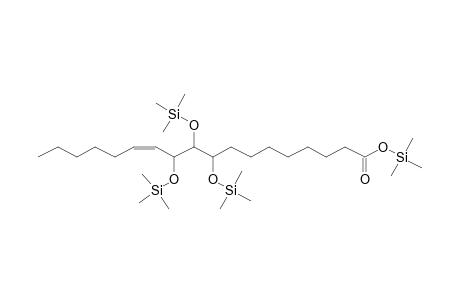 (Z)-9,10,11-Trihydroxyoctadec-12-enoic acid, 4tms derivative