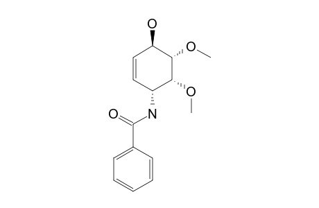 1R-4t-benzamido-5,6-t-dimethoxy-2-cylohexenol