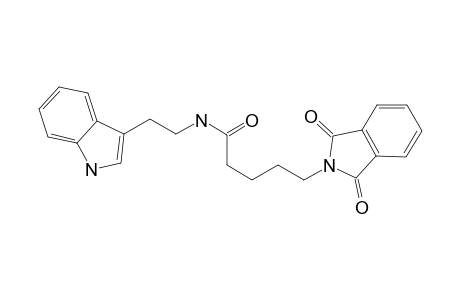 2-{2'-N-[5"-Phthalimido-1"-oxobutyl)amino]ethyl}-indole