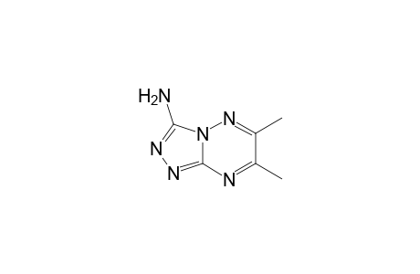 1,2,4-Triazolo[4,3-b][1,2,4]triazin-3-amine, 6,7-dimethyl-