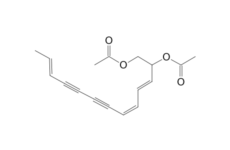 (3E,5Z,11E)-TRIDECATRIENE-7,9-DIYNE-1,2-DIACETATE