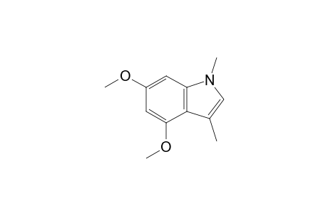 4,6-Dimethoxy-1,3-dimethylindole