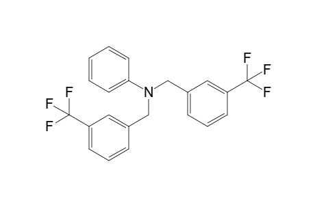 N,N-Bis([3-(trifluoromethyl)phenyl]methyl)aniline