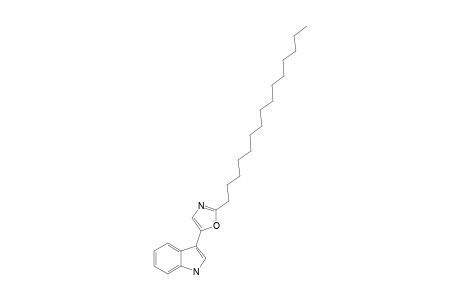 3-(2-PENTADECYL-1,3-OXAZOL-5-YL)-1H-INDOLE