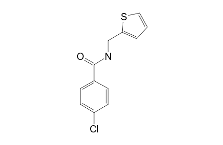 p-chloro-N-(2-thenyl)benzamide