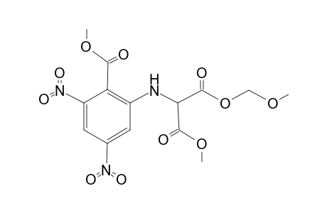 Methyl 2-[N-(methoxy)(dimethoxycarbonyl)methylamino]-4,6-dinitrobenzoate