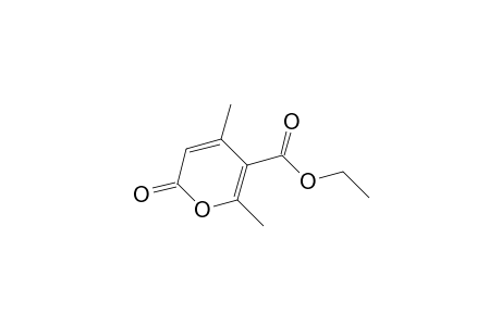 4,6-dimethyl-2-oxo-2H-pyran-5-carboxylic acid, ethyl ester