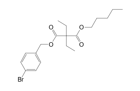 Diethylmalonic acid, 4-bromobenzyl pentyl ester