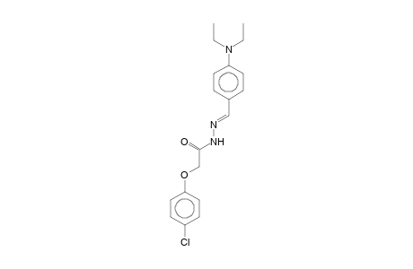 N'-(4-Diethylaminobenzylidene)-2-(4-chlorophenoxy)acethydrazide