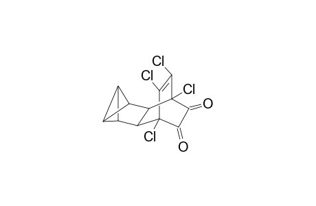 1,8,9,10-Tetrachloropentacyclo[6.2.2.0(2,7).0(3,5).0(4,6)]dodeca-9-en-11,12-dione