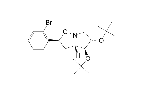 (2S,3aS,4S,5S)-2-(2-Bromophenyl)-4,5-di-tert-butoxyhexahydropyrrolo[1,2-b][1,2]oxazole