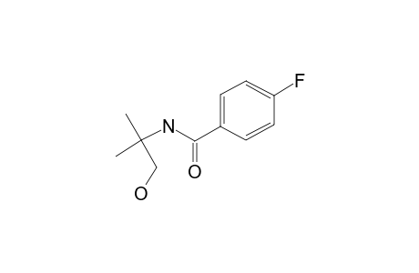 4-Fluoro-N-(2-hydroxy-1,1-dimethylethyl)benzamide