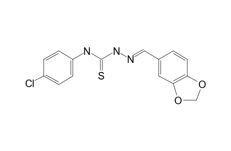 4-[4-Chlorophenyl]-3-thiosemicarbazone piperonal