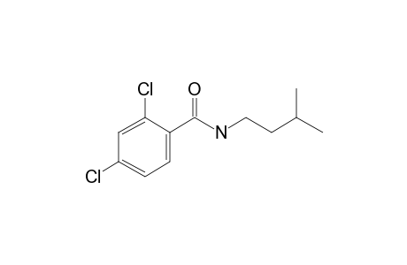 Benzamide, 2,4-dichloro-N-3-methylbutyl-