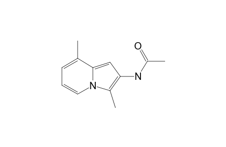 N-(3,8-DIMETHYL-INDOLIZIN-2-YL)-ACETAMIDE