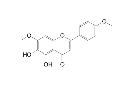 5,6-dihydroxy-7,4'-dimethoxyflavone