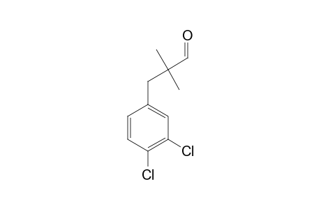 Benzenepropanal, 3,4-dichloro-alpha,alpha-dimethyl-