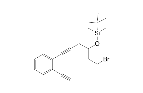 1-Bromo3-[(tert-butyldimethylsilyl)oxy]-6-[2'-ethynyl]phenyl)hex-5-yne