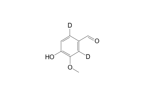 Vanillin-2,6-d2