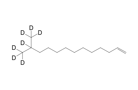 12-(Methyl-d3)tridec-1-ene-12,13,13,13-d4