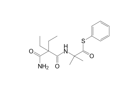 N-(1-Phenylthiocarbonyl-1-methylethyl)-2,2-diethylmalonamide