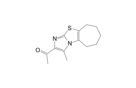 methyl 3-methyl-6,7,8,9-tetrahydro-5H-imidazo[2,1-b]cycloheptathiazol-2-yl ketone