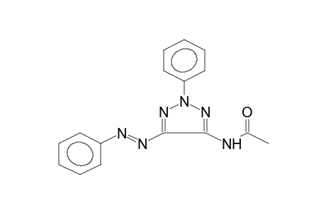 4-Acetamido-5-phenylazo-2-phenyl-1,2,3-triazole