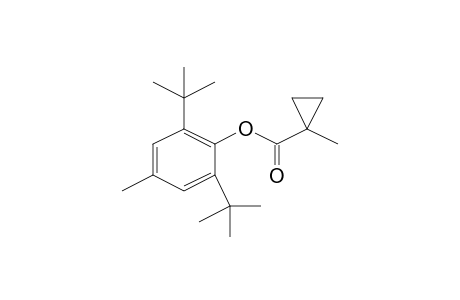 Cyclopropanecarboxylic acid, 1-methyl-, 2,6-bis(1,1-dimethylethyl)-4-methylphenyl ester