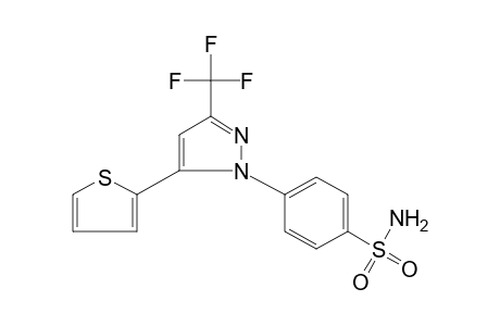 p-[5-(2-thienyl)-3-(trifluoromethyl)pyrazol-1-yl]benzenesulfonamide