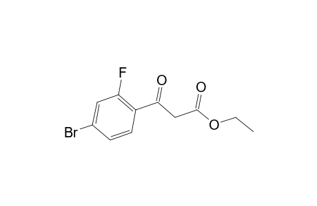 Ethyl (4-bromo-2-fluorobenzoyl)acetate