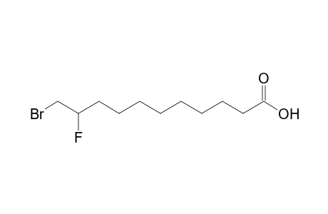 11-Bromo-10-fluoroundecanoic acid