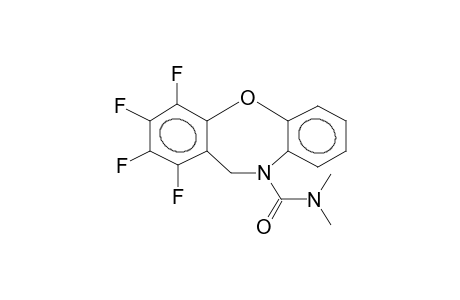 1,2,3,4-TETRAFLUORO-10-N,N-DIMETHYLCARBAMOYL-10,11-DIHYDRODIBENZ[B,F][1,4]OXAZEPINE