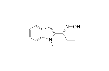 (Z)-(1-(1-Methyl-1H-indol-2-yl)-1-propanone oxime