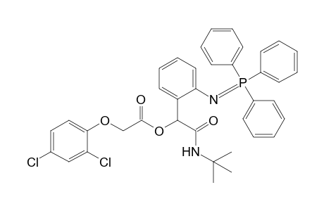 2-(tert-Butylamino)-1-((triphenylphosphoranylidene)2- aminophenyl)-2-oxoethyl 2-(2,4-dichlorophenoxy) acetate