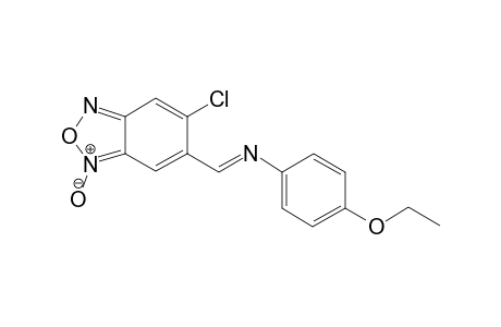 (6-Chloro-3-oxy-benzo[1,2,5]oxadiazol-5-ylmethylene)-(4-ethoxy-phenyl)-amine