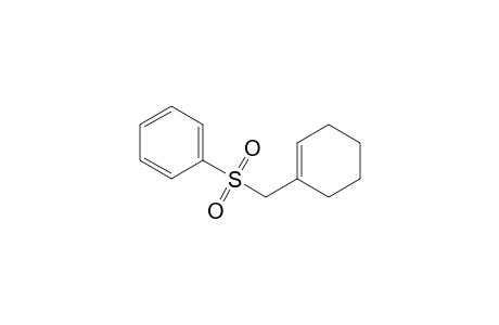 1-Cyclohexenylmethylsulfonylbenzene