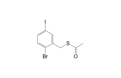 S-(2-Bromo-5-iodobenzyl) ethanethioate