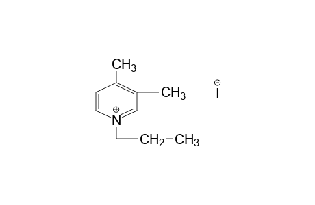 3,4-dimethyl-1-propylpyridinium iodide