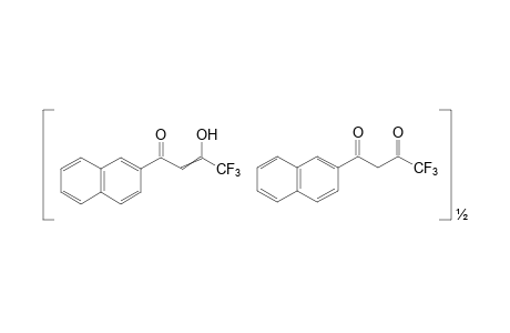 1-(2-naphthyl)-4,4,4-trifluoro-1,3-butanedione