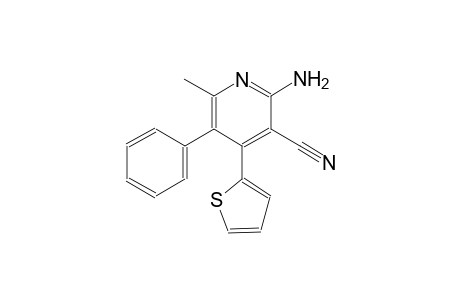2-amino-6-methyl-5-phenyl-4-(2-thienyl)nicotinonitrile
