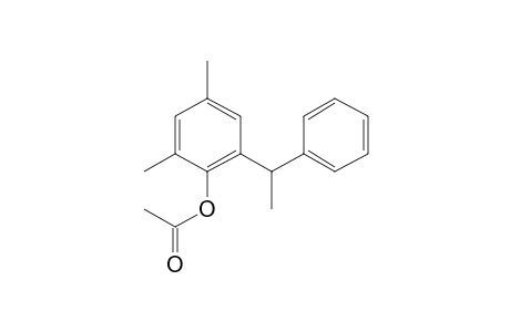 2,4-Dimethyl-6-(1-phenylethyl)phenol, acetate