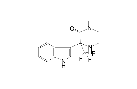 3-(1H-indol-3-yl)-3-(trifluoromethyl)-2-piperazinone