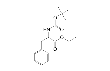 2-(tert-butoxycarbonylamino)-3-phenyl-propionic acid ethyl ester