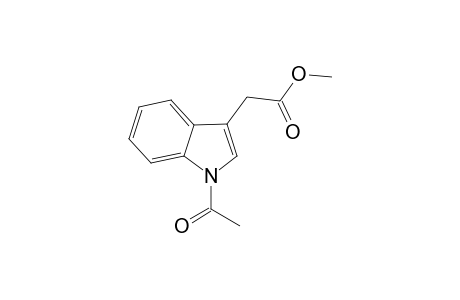 1H-Indole-3-acetic acid, 1-acetyl-, methyl ester