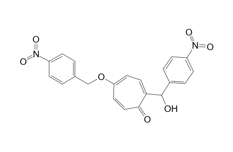 2-(.alpha.-Hydroxy-4-nitrobenzyl)-5-(4-nitrobenzyloxy)tropone