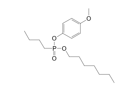 Butylphosphonic acid, heptyl 4-methoxyphenyl ester