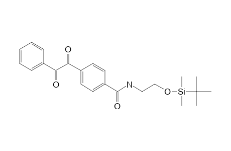 N-(2-Hydroxyethyl)-4-(oxo(phenyl)acetyl)benzamide tbdms