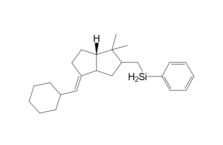 (1E,2R*,4R*/S*,6R*)-1-(Cyclohexylmethylene)-5,5-dimethyl-4-[(phenylsilyl)methyl]bicyclo[3.3.0]octane