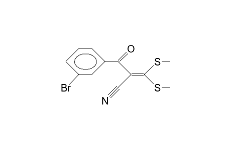 1-(3-Bromo-phenyl)-2-cyano-3,3-bis(methylthio)-prop-2-en-1-one