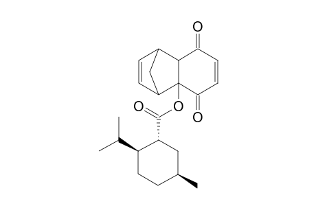 endo-4a-(1'R,2'S,5'S)-(-)-Menthoxycarbonyl-4a,5,8,8a-tetrahydro-5,8-methano-1,4-naphthoquinone